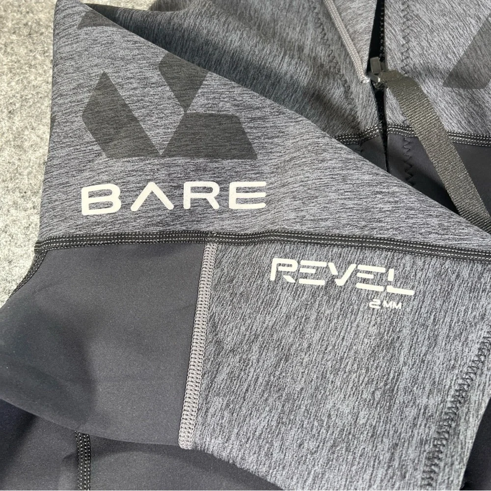 Bare‎ 2mm Revel Shorty Wetsuit Men’s XXL Black Gray Scuba Diving Surfing